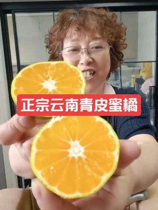正宗云南青皮蜜橘!产地直发现摘现发!自然成熟!皮薄肉嫩!又甜水分又多!酸甜爽口特别的好吃!一口下去真的爆汁!#口感特别好 #优质农产品 #快来一起尝个鲜 #超便宜超划算 #好物推荐🔥