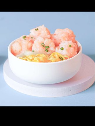 大洋世家 95%虾肉含量 新鲜鲜美虾滑 饱满煲汤火锅食品 顺:/ 丰冷链#好吃 #推荐 #虾滑