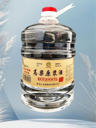 苏家店【五年】52度4升大曲高粱白酒原浆酒52度4L#高粱酒 #白酒 #原浆酒 #好喝不贵 #桶装酒