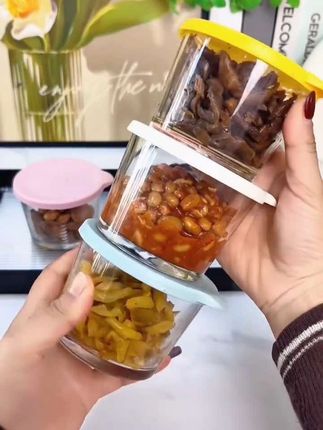 #密封玻璃保鲜盒 #泡菜玻璃罐 #实用好物 #好物推荐🔥 #厨房好物