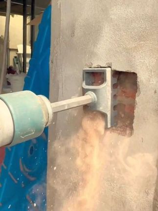 新款快速方形打孔神器 开槽机水电安装线槽86线盒开孔钻#水电工#线盒开孔器