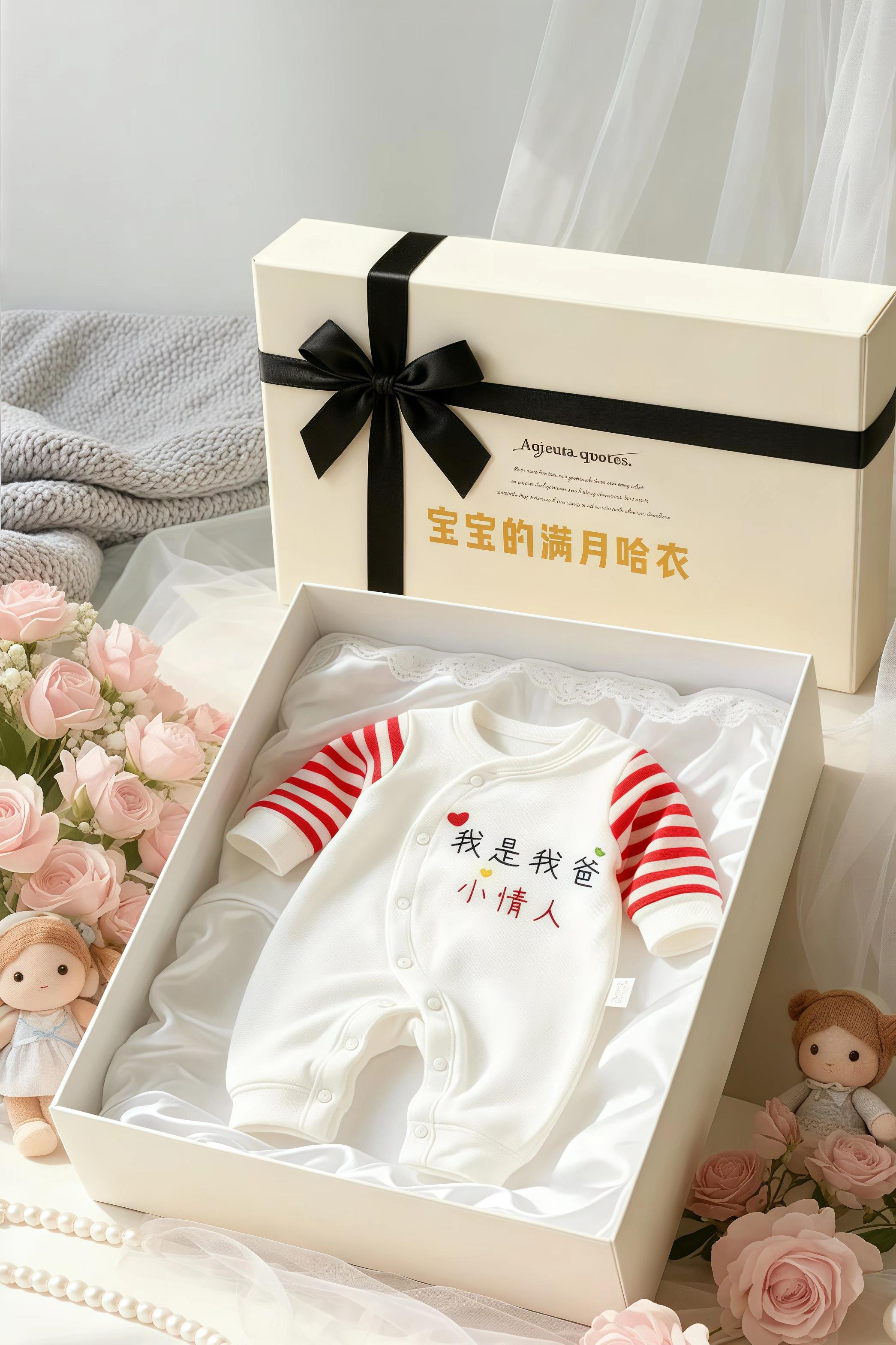 给宝宝安排上网红连体衣炸街啦!#萌宝穿搭 #婴儿连体衣 #婴儿哈衣 #新生儿连体衣 #满月连体衣