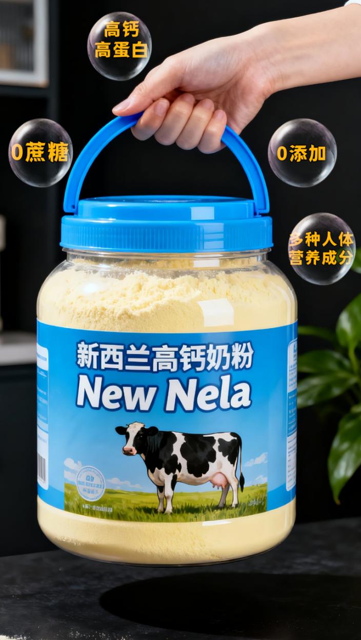 家人们,一定要给咱爸妈安排上溪御骆驼新西兰奶源中老年高钙牛奶营养粉!🥛 它源自新西兰纯净牧场,那里的奶牛吃着天然牧草,产出的奶品质超棒。这款奶粉高钙配方,每100克就含600毫克钙,能有效帮中老年人增强骨密度,预防骨质疏松。还富含蛋白质和多种微量元素,营养超全面。无蔗糖配方,血糖高的长辈也能放心喝。粉质细腻,奶香浓郁,冷水热水都能轻松冲泡。 快给爸妈下单,让他们每天都能活力满满! #溪御骆驼牛奶粉 #新西兰奶源 #中老年高钙 #营养丰富 #健康饮品
