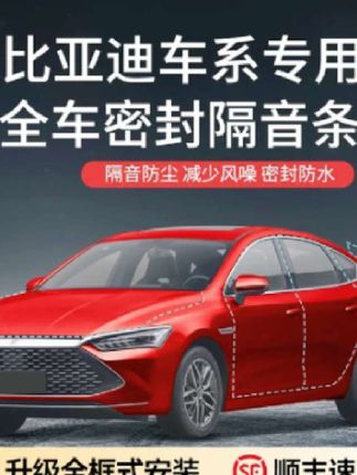 【顺丰速发】比亚迪宋/秦/唐/元pluspro加装车门降噪防尘汽车密封条#比亚迪汽车密封条 #汽车防尘密封条 #比亚迪汽车密封条 #比亚迪唐密封条 #比亚迪秦密封条