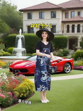 #时尚妈妈精选 #高端大气 #连衣裙 #时尚妈妈装 #高级穿搭