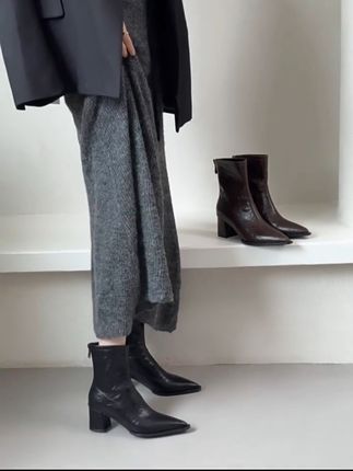 #穿出高级感 #好穿不累脚 #软底软面穿上超舒服 #短靴 #鞋控日常