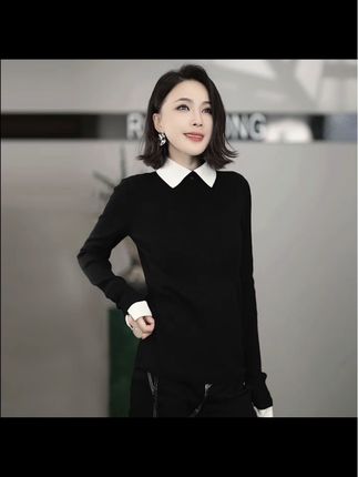 #时尚气质穿搭 #显瘦穿搭 #秋冬新款 #上衣 #创作者中心