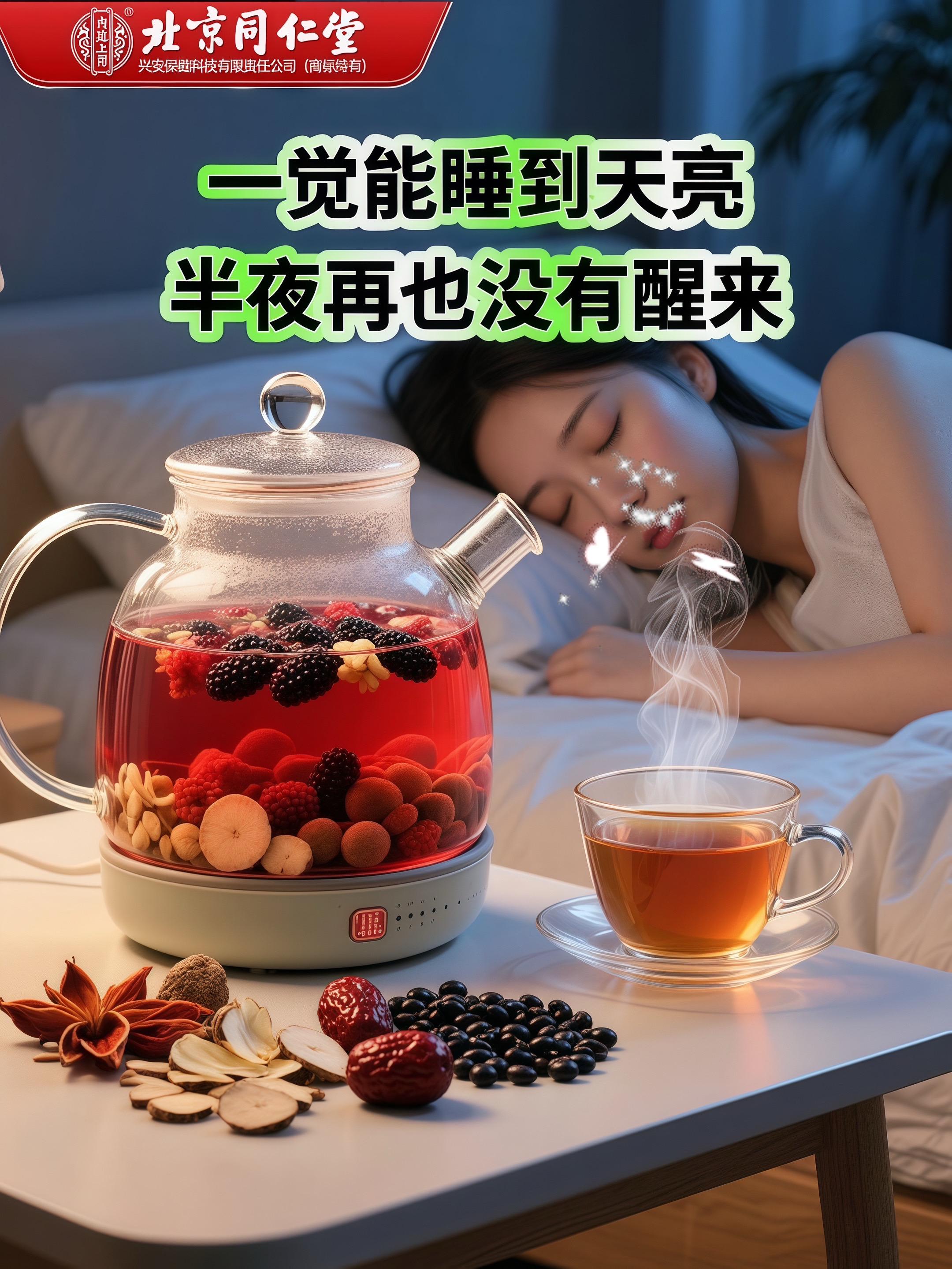 配料表有:酸枣仁,百合,茯苓,大枣,大麦,栀子,桑椹。做法:材料过一次水然后放左下角有配好的免煮茶包上养生壶加500毫升纯净水煮30分钟,嫌麻烦的左下角有配好的免煮茶包,独立包装干净卫生,只要开水冲泡5分钟就好#喝出好气色 #每日一茶 #仙女都在喝什么 #煮茶 #养生茶