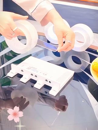 无痕双面胶#无痕双面胶 #双面胶 ##无痕胶贴 #透明双面胶贴