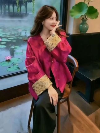 #高级感穿搭 #新中式穿搭 #新中式国风 #温柔风穿搭 #初秋穿搭