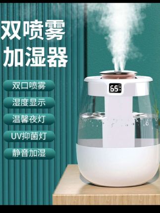 迷你静音净化加湿器,大喷雾型卧室家用办公补水桌面USB空气加湿器#加湿器 #智能家居智能生活 #居家好物 #加湿器推荐 #好物推荐