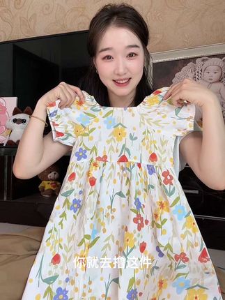 夏季必备的绵绸小裙子!每个颜色都好看,天热穿贼舒服#夏季新款 #童装 #面料柔软舒适 #夏季穿搭