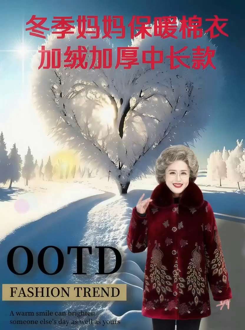 别再让妈妈穿好几件毛衣还喊冷了!这款加绒加厚棉衣,一件抵三件暖,内里厚绒像裹着小被子,上身瞬间暖到脖子根。面料软乎乎的,抬手、弯腰都不卡壳,老人家穿脱也方便。不管是在家看电视,还是出门串亲戚,穿上就不怕冷风吹。码数全,从70岁穿到80岁都合身,现在买还能优先发货,给妈妈的温暖可不能等!#中老年保暖棉衣#冬季搭配#给妈妈的爱#早买早享受 #保暖显瘦