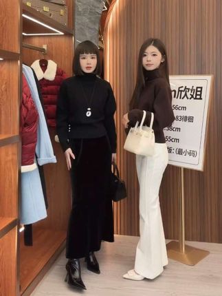 美哒兔(高知裙)复古垂感优雅半身裙CK2782-58   #每日分享 #品质女装 #穿搭分享