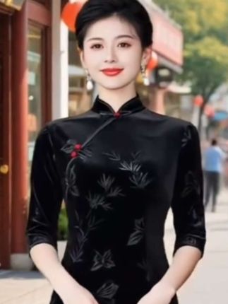 #优雅气质 #旗袍裙 #旗袍 #国风旗袍 #旗袍穿搭