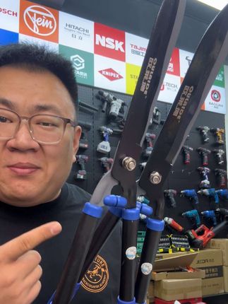 多功能园林园艺剪草坪修剪篱笆绿篱茶树剪专业树枝园林手动大剪刀#园林剪 #篱笆剪