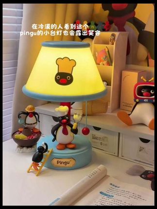 #我要上热门 幸福是收到一盏pingu小台灯#小夜灯#pingu #惊喜#礼物