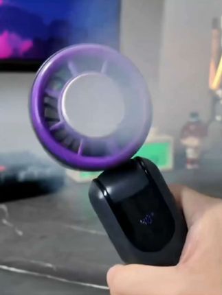 小瞧你了!看起来小小一个 风力还蛮大🧊,介个小风扇带出门还蛮方便滴#手持小风扇 #小风扇 #制冷风扇 #挂脖风扇