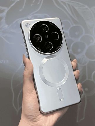 高级感适用OPPOfindx8超薄裸感无边框手机壳x8pro磁吸镜头全包硬