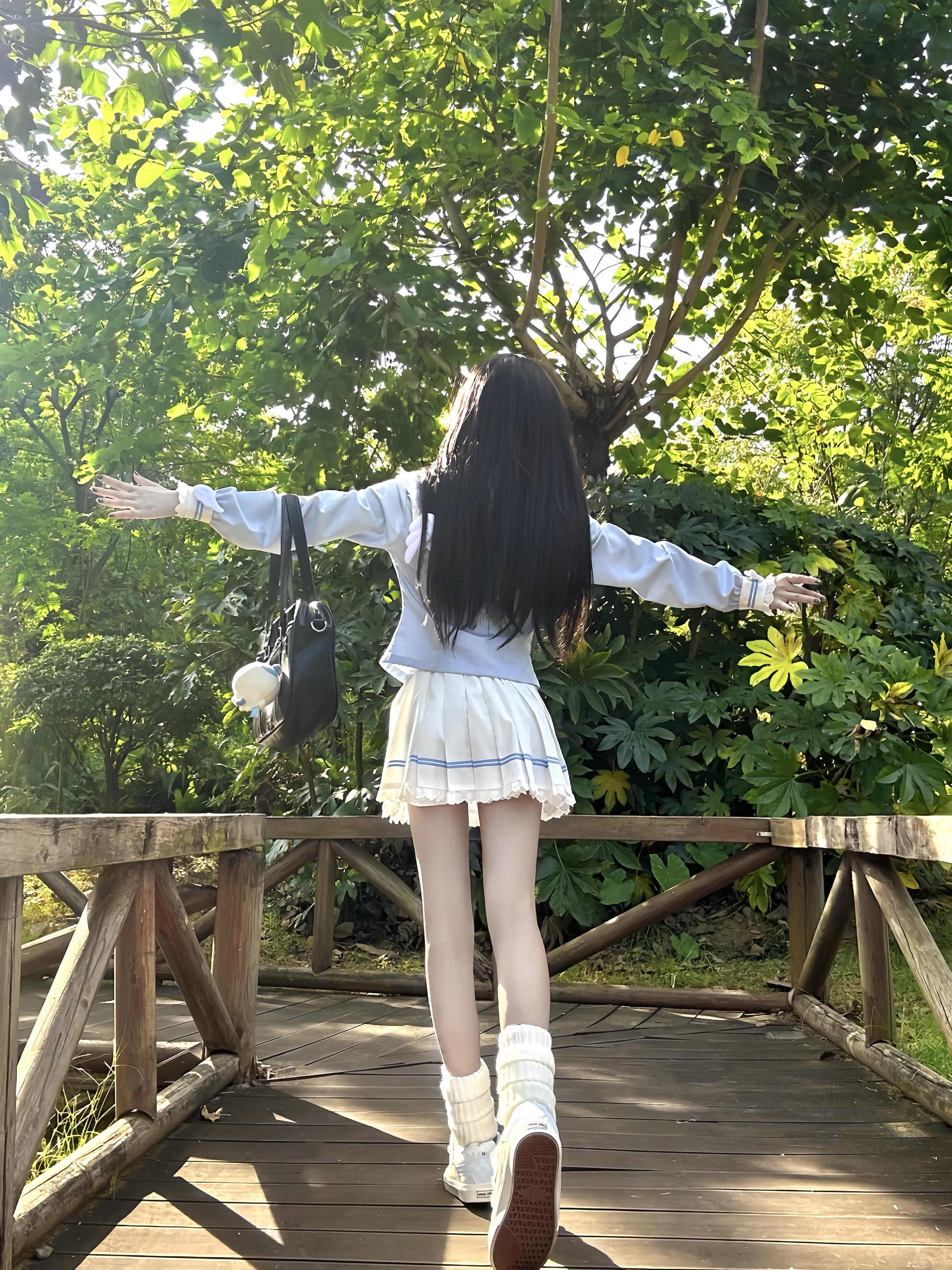 天气好不好 你好不好#顽刻板鞋#jk #jk制服 #日系 #水手服