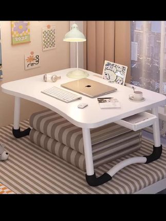 笔记本可折叠电脑桌学生宿舍专用学习桌简约家用床上小桌子懒人桌#电脑桌#桌子