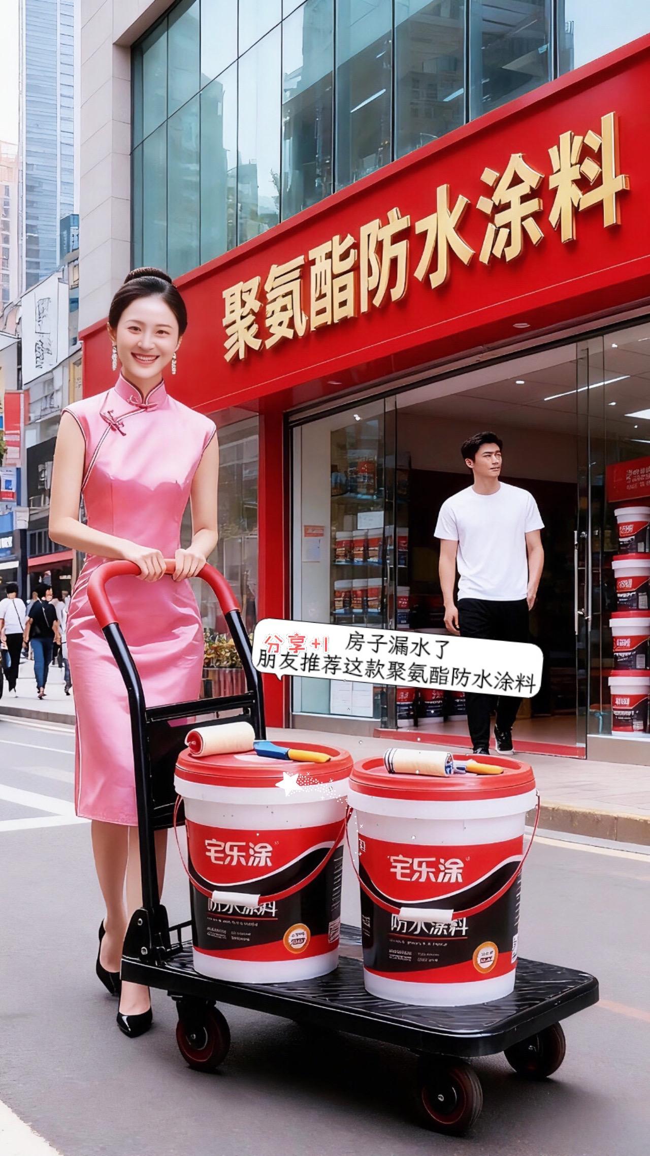 房屋补漏专用聚氨酯防水涂料。家里房子是不是下雨天就漏水?给大家推荐这款聚氨酯防水涂料,开盖即刷,涂刷简单,速干易成膜,防水效果非常好,抗氧化,室内外都能用,分享给很多朋友家里用过的,都说防水效果不错,厂家直发,品质保证,价格实惠,推荐给更多家里也需要补漏的朋友们,可以放心入手#聚氨酯防水涂料#补漏#防水涂料#好物推荐#防水