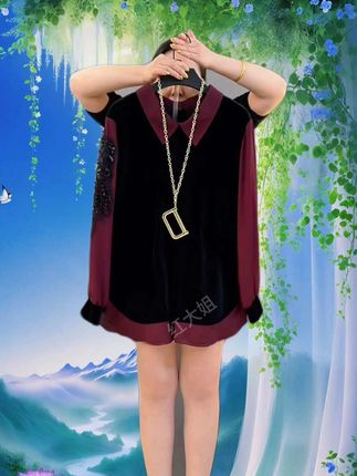 #大码女装 #洋气减龄 #不怕你胖就怕你不时尚 #谁穿谁好看 @DOU+上热门