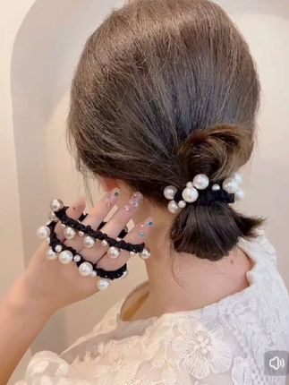 #发圈发绳 #仙女必备 #爱了爱了 #头饰搭配 #女人喜欢的饰品