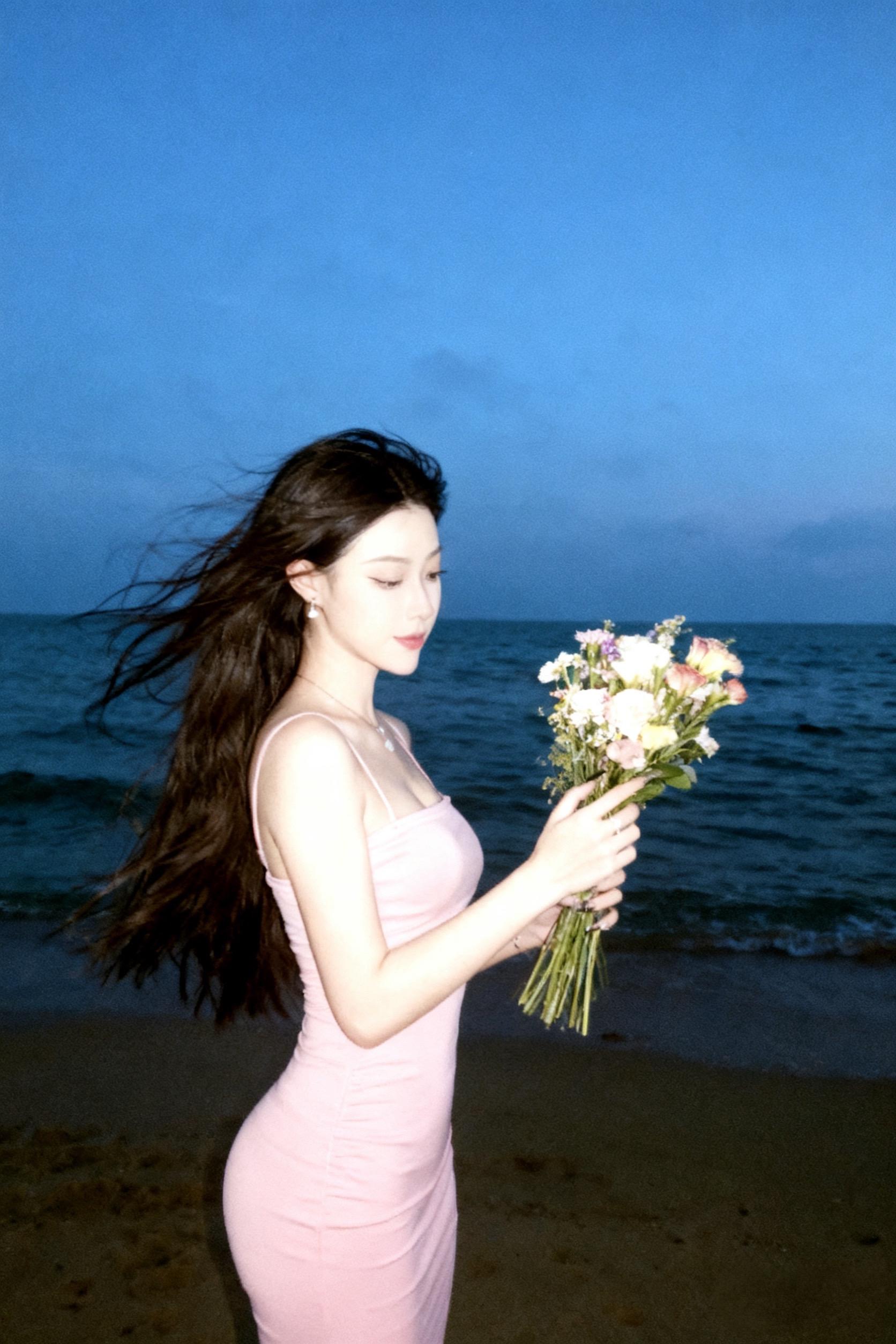 我喜欢对我好的人 喜欢爱我爱的很明显的人 #海边