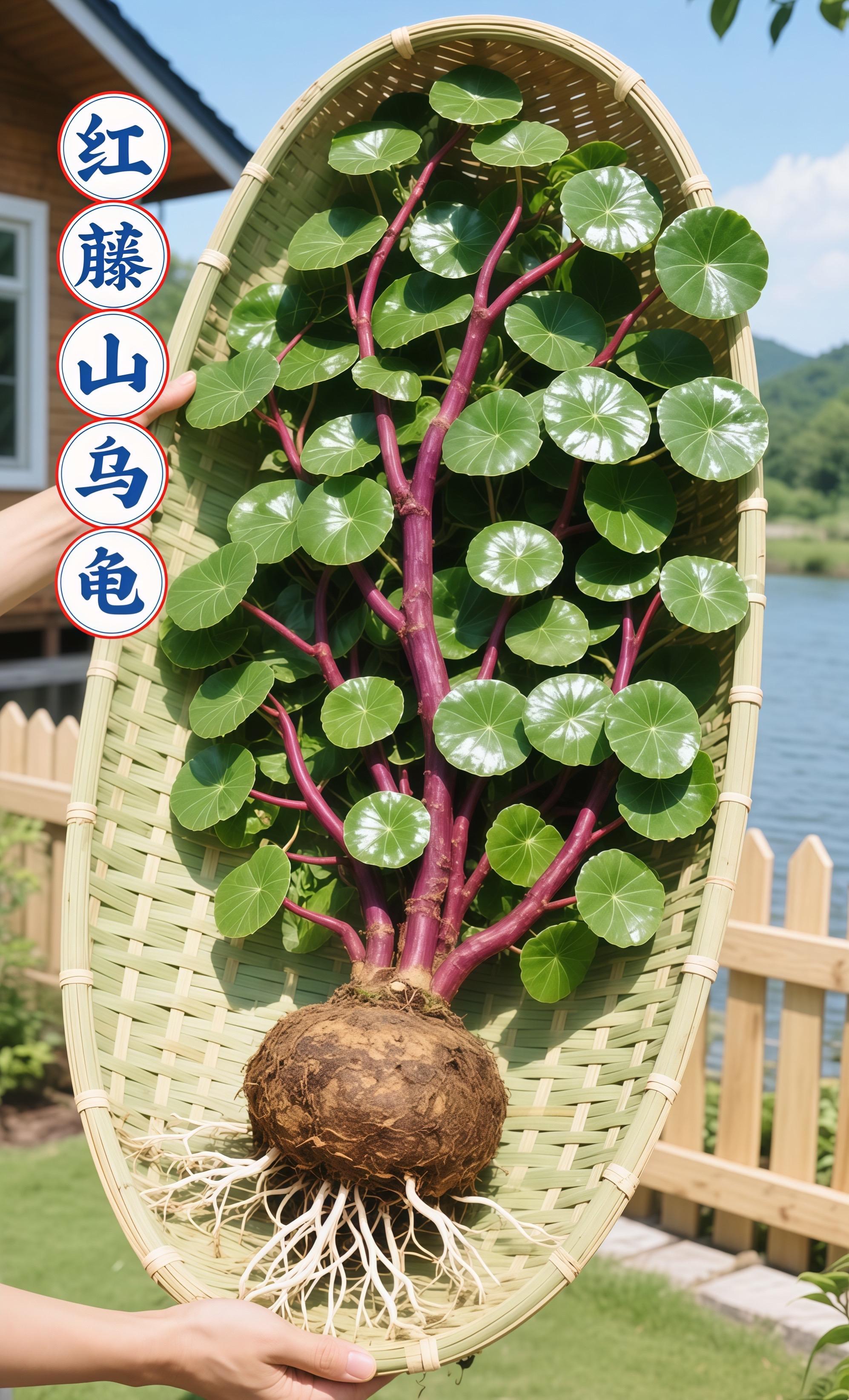 #水培植物 #爱生活爱养花 #植物科普小知识 #绿植盆栽 #红藤山乌龟