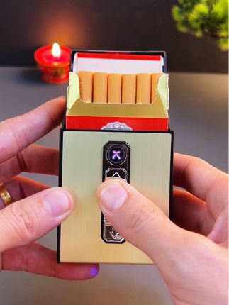 #烟盒打火机 #创意打火机 #高端大气上档次 #男神标配