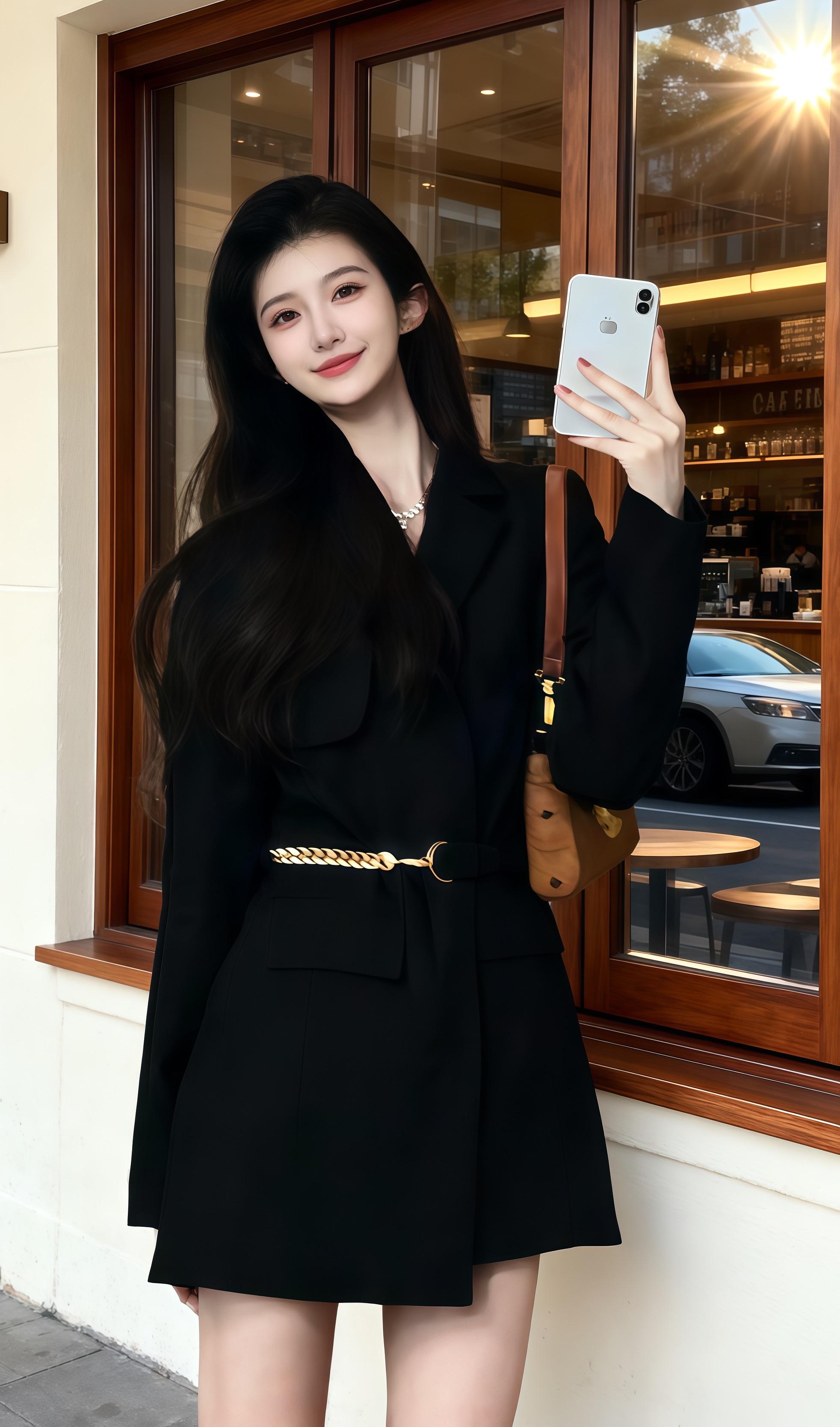 2025早秋女款黑色长袖西装外套上新。2025早秋上新的女式黑色长袖西装外套,自带吸睛亮点。小众设计巧避撞款尴尬,利落垫肩版型精准修饰肩线,轻松穿出挺括体态。无论是日常通勤搭配衬衫西裤,还是休闲时配卫衣牛仔裤,都能适配自如,妥妥成为早秋衣橱里的百搭实用西服单品。#韩系穿搭#外套穿搭 #高级感穿搭#西装外套 #时髦穿搭@抖加🔥上热门🔥dou+🔥热点宝