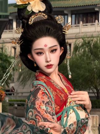 梦回盛世大唐 #大唐公主 #变装 #秋日放风指南 #时髦精城市漫游计划 #大唐公主体验卡