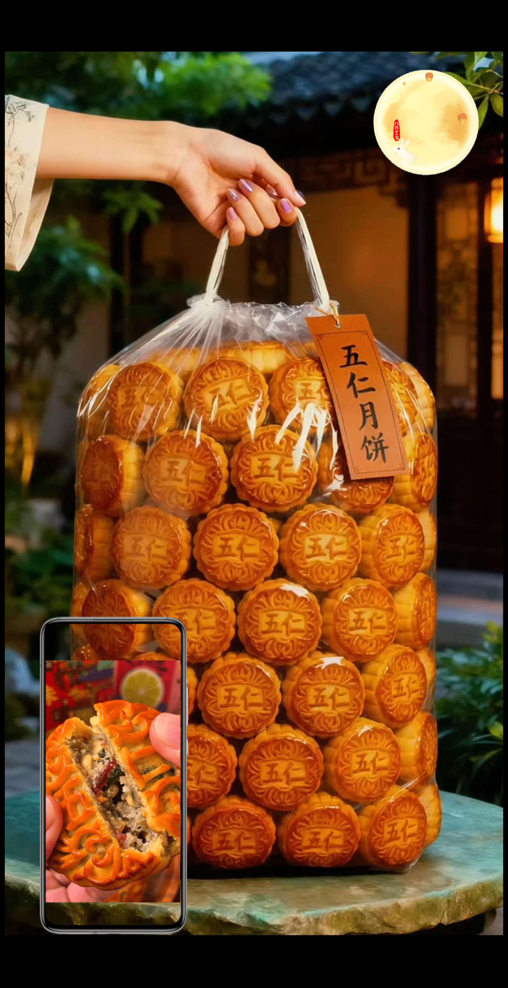 #万物皆可是月饼 #五仁月饼才是最好吃的月饼 #中秋节 #五仁月饼 #老式五仁月饼