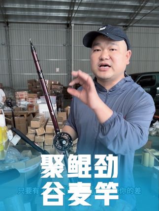 #钓鱼 #钓鱼人 #谷麦逗钓 #谷麦竿 #聚鲲劲