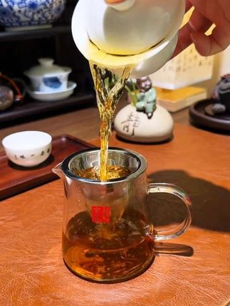 喝茶得用喜欢的茶具#玻璃茶具 #公道杯 #公杯 #茶生活