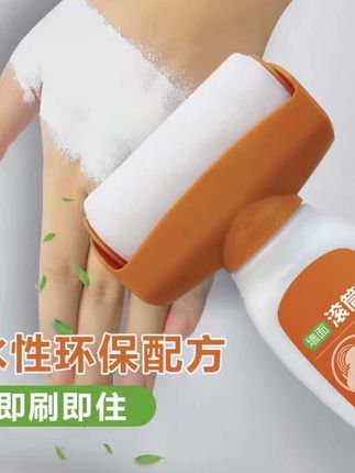 刷墙墙面乳胶漆白色墙壁小滚刷修补滚动手持膏漆#爆款热卖中 #厂家直发