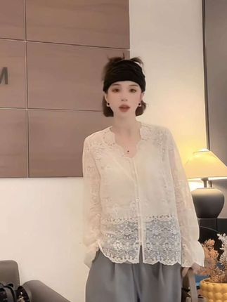 #打底衫 #蕾丝打底衫 #蕾丝 #洋气减龄 #高级感穿搭