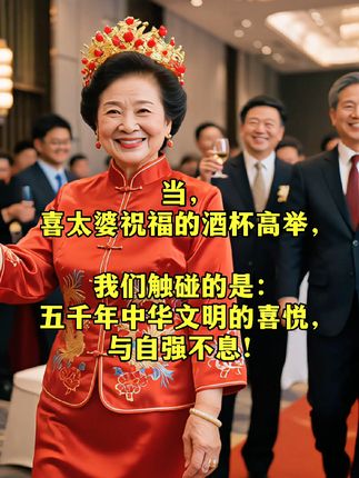#喝喜酒沾喜气 国潮喜酒#喜太婆 千年喜文化,一杯喜太婆!#中国喜酒喜太婆 #在家也可以喝的喜酒 开创者#正能量催化剂
