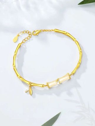 百搭和田玉竹节手链#和田玉手链 #珠宝首饰 #百搭手链 #谁带谁好看 #送女友礼物