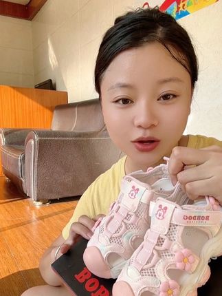 女宝宝公主鞋软底春季鞋小童凉鞋防滑婴儿学步鞋女童鞋子镂空网鞋#童鞋#女童鞋#透气舒适不臭脚#公主鞋#好物分享