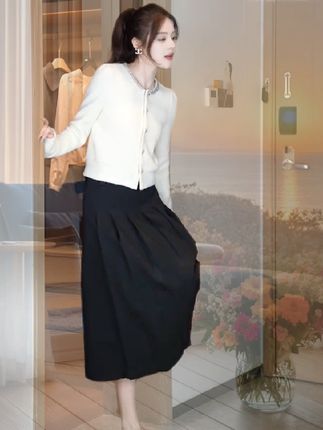 #春秋新款 #韩系穿搭 #减龄显瘦穿搭 #遮肉显瘦 #早秋穿搭