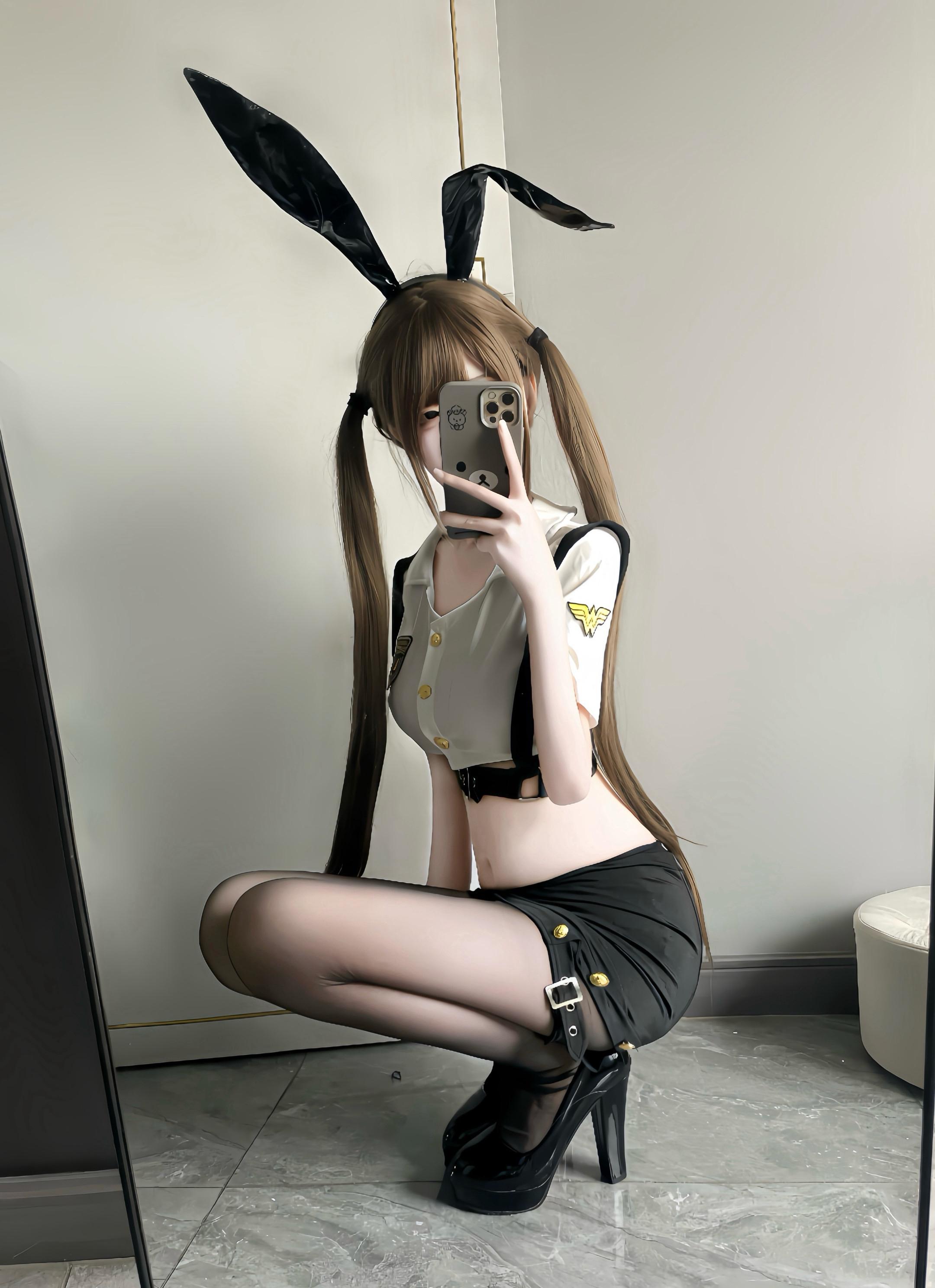 点到为止#少御 #糯糯兔假发 #已成年无任何不良影响