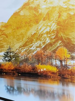 【真正厂家】2025新款床头画卧室挂画墙贴自贴画日照金山客厅 #墙面装饰#背景墙#美观实用@巨量千川