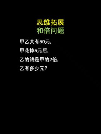 #思维训练 #小学数学 #小学奥数 #数学思维训练 画图法 思维训练超详解