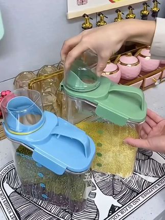 #实用好物 #五谷杂粮收纳盒#储存罐@巨量千川