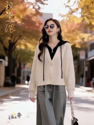 #早秋穿搭 #显瘦穿搭 #针织衫 #优雅气质 #时尚百搭@抖加🔥上热门🔥dou+🔥热点宝 @DOU+小助手