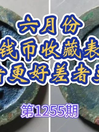 第1255期古钱币收藏表现好者更好差者更差 ##古钱币知识 #收藏钱币 #爱收藏 #钱币行情