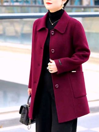 #时尚百搭#羊毛大衣#秋冬季穿搭#气质#大衣