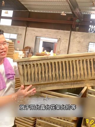 #长条种菜盆 #工厂实拍视频